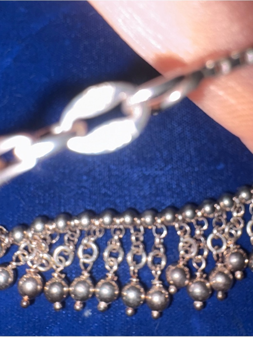 Sterling silver 925 made in Italy VTG intricate dangle balls Necklace - Picture 6 of 11